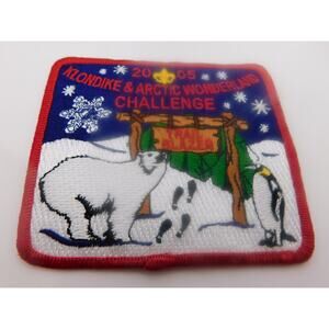 BSA 2005 Klondike & Artic Wonderland Challenge Patch  Early 2000's  New